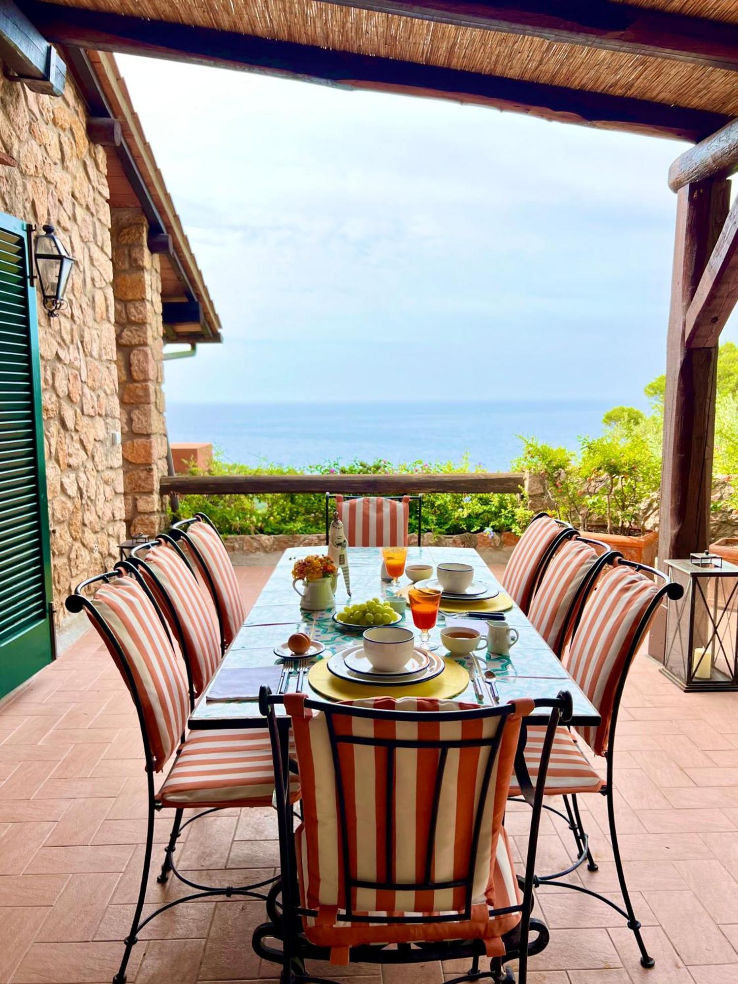 Villa A Cala Piccola Monte Argentario Eksteriør bilde