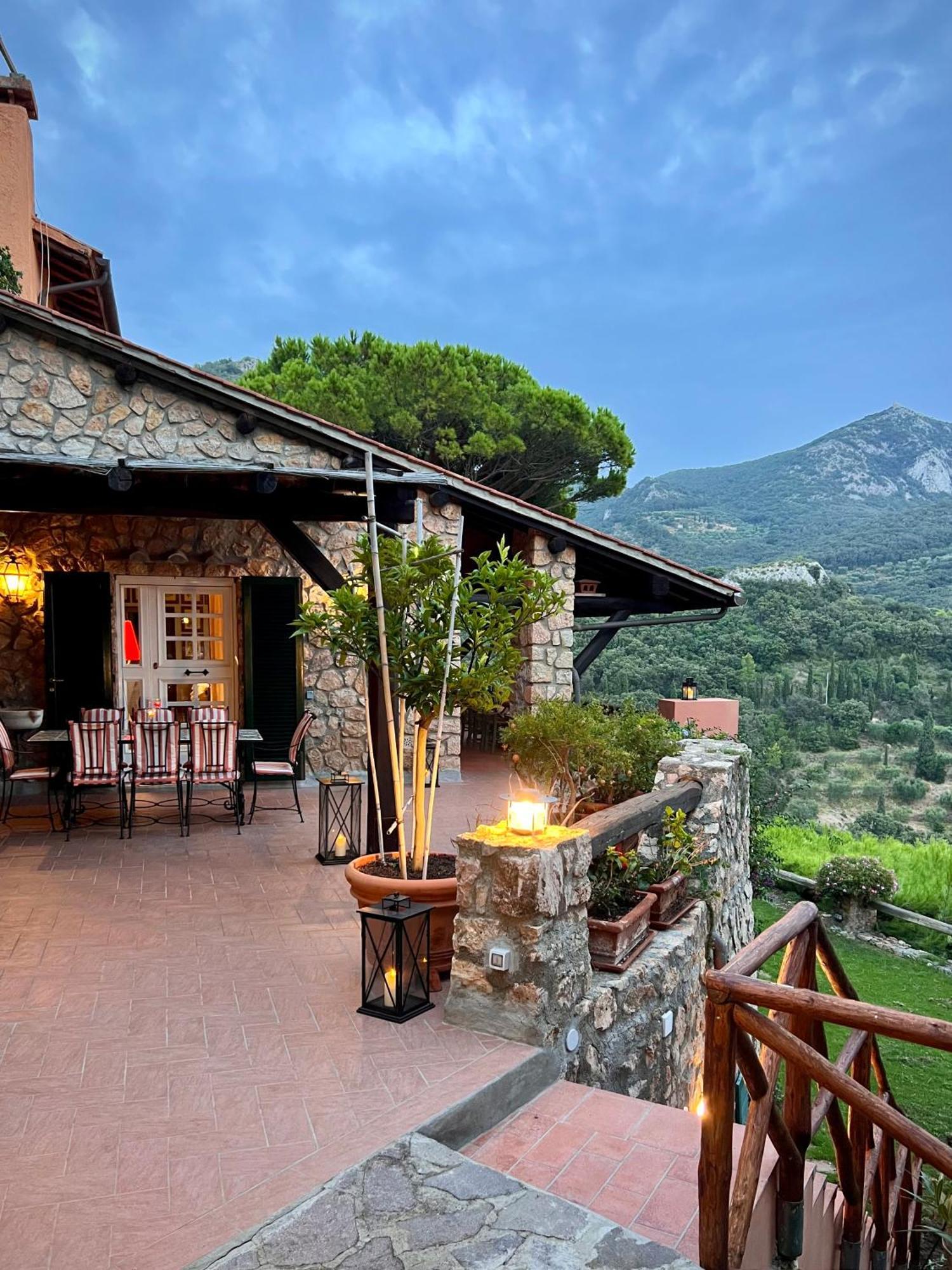 Villa A Cala Piccola Monte Argentario Eksteriør bilde