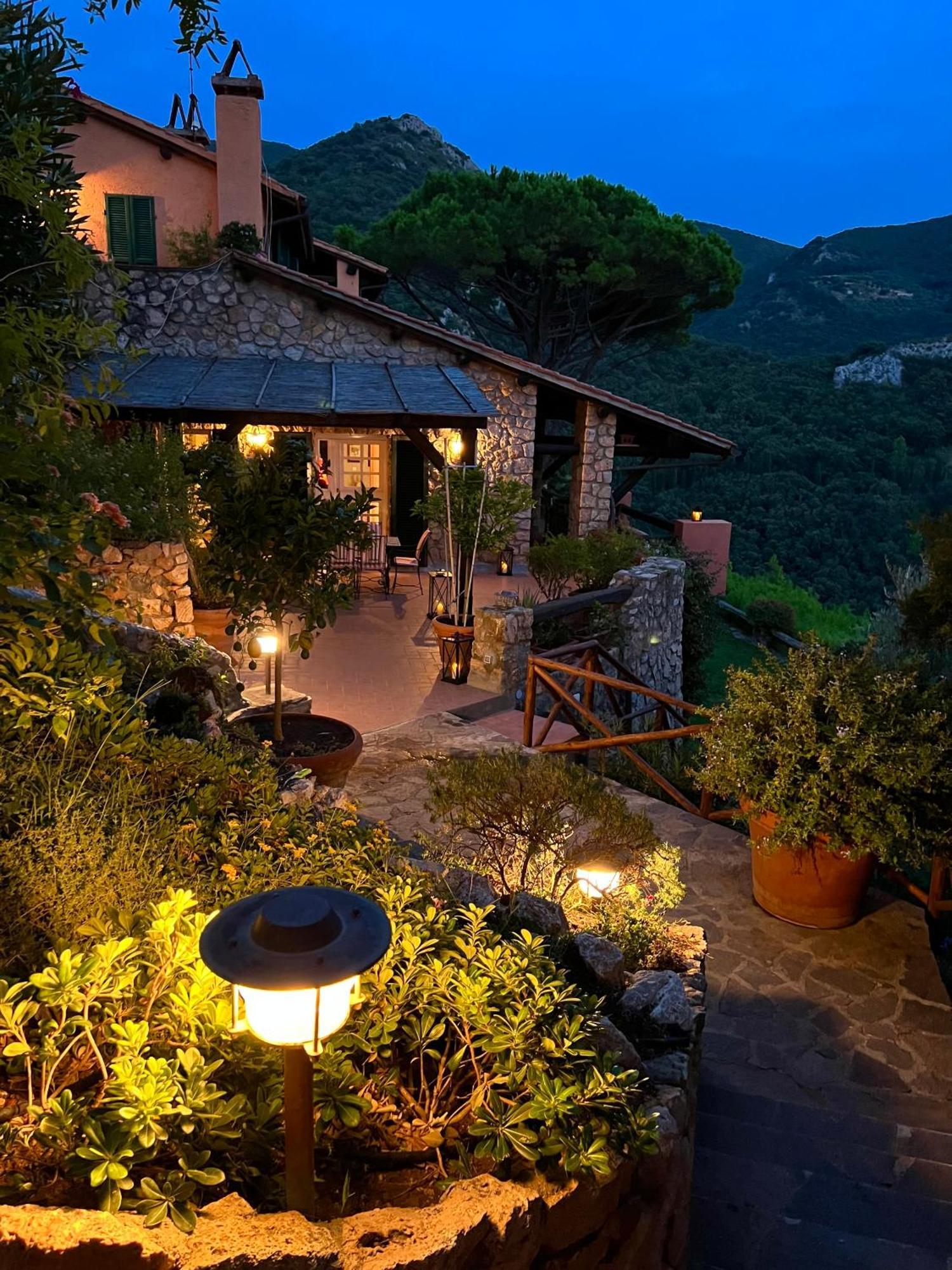 Villa A Cala Piccola Monte Argentario Eksteriør bilde