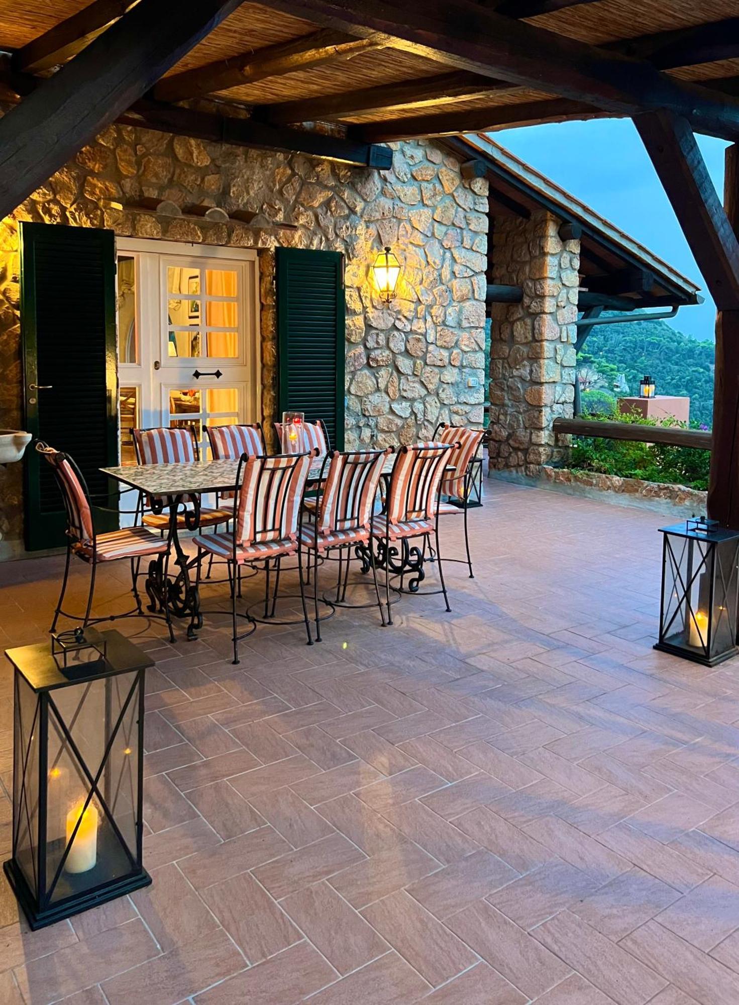 Villa A Cala Piccola Monte Argentario Eksteriør bilde